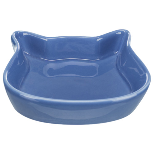 Миска Trixie в формі котячої голови для котів, кераміка, 0,25 l / 12 см
