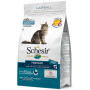 Сухой корм Schesir Cat Hairball для выведения шерсти, монопротеиновый, для длинношерстных котов, 400 г