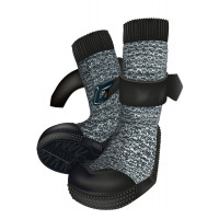 Захисні шкарпетки Trixie Walker Socks для собак, розмір XL, чорно-сірий Захисні шкарпетки Trixie Walker Socks для собак, розмір XL, чорно-сірий