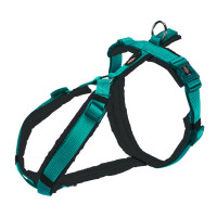 Шлея Trixie Premium Trekking Harness для собак, 36-44 см, 15 мм, розмір S, океан-графіт