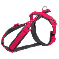 Шлея Trixie Premium Trekking Harness для собак, 44-53 см, 20 мм, розмір S-M, фуксія-графіт