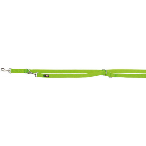 Повідець-перестібка Trixie Premium Adjustable Lead двошаровий для собак, розмір XS-S, 2 м/15 мм, яблучний