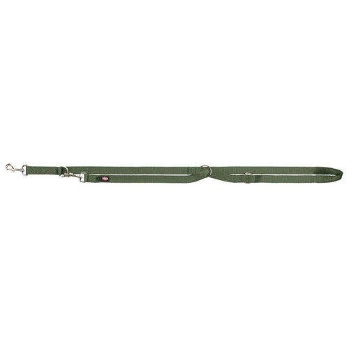 Повідець-перестібка Trixie Premium Adjustable Lead двошаровий для собак, розмір M-L, 2 м/20 мм, лісовий