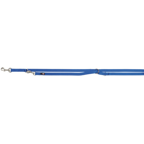 Повідець-перестібка Trixie Premium Adjustable Lead двошаровий для собак, розмір L-XL, 2 м/25 мм, синій