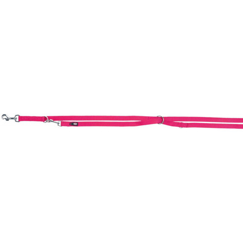 Повідець-перестібка Trixie Premium Adjustable Lead двошаровий для собак, розмір XS, 2 м/10 мм, фуксія