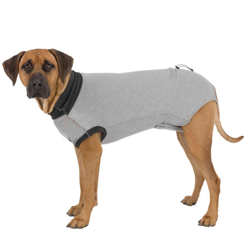 Попона Trixie захисна, для собак, розмір L-XL, сірий, 62 см