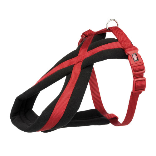 Шлея Trixie Premium Touring Harness для собак, 26-38 см, 10 мм, розмір XXS-XS, червоний
