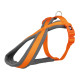 Шлея Trixie Premium Touring Harness для собак, 26-38 см, 10 мм, розмір XXS-XS, папайа