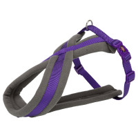Шлея Trixie Premium Touring Harness для собак, 26-38 см, 10 мм, розмір XXS-XS, фіолетовий Шлея Trixie Premium Touring Harness для собак, 26-38 см, 10 мм, розмір XXS-XS, фіолетовий
