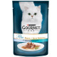 Вологий корм Purina Gourmet Perle Duo для котів, з океанічної рибою і тунцем, 85 г