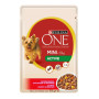 Влажный корм Purina One Mini Active для взрослых собак мелких пород, с говядиной и картофелем, 100 г
