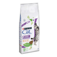Сухий корм Purina Cat Chow Hairball Control для виведення шерсті у котів, з куркою, 15 кг Сухий корм Purina Cat Chow Hairball Control для виведення шерсті у котів, з куркою, 15 кг