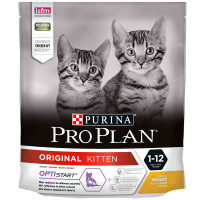 Сухой корм Purina Pro Plan Original Kitten для котят, с курицей, 400 г Сухой корм Purina Pro Plan Original Kitten для котят, с курицей, 400 г
