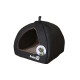Будиночок AnimAll Piter S для собак, сірий, 38×38×29 см