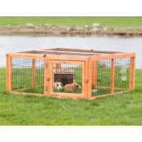 Клітка для кролів Trixie - Natura, сосна, 109х116х48 см