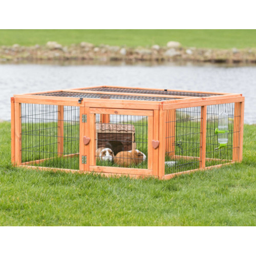 Клітка для кролів Trixie - Natura, сосна, 109х116х48 см