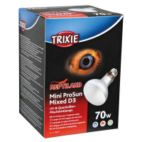 Ртутна лампа розжарювання Trixie ProSun Mixed D3 УФ-В, 80х108 мм, 70 Вт Ртутна лампа розжарювання Trixie ProSun Mixed D3 УФ-В, 80х108 мм, 70 Вт