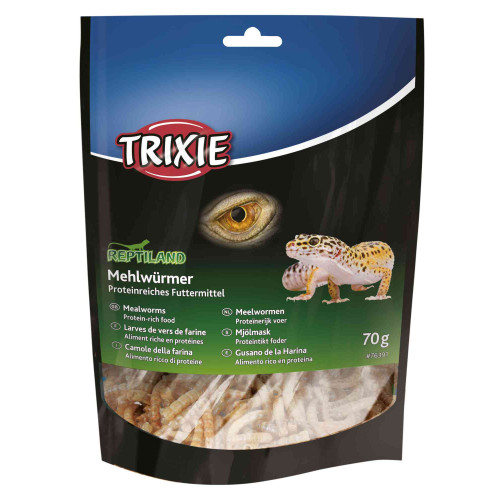 Черви сушені Trixie для рептилій, 70 гр