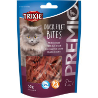 Ласощі Trixie для котів, шматочки з качиною грудкою, 50 г Ласощі Trixie для котів, шматочки з качиною грудкою, 50 г