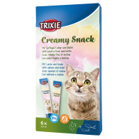 Рідкі ласощі Trixie Creamy Snacks для котів, 6×15 г