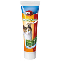 Паста Trixie Malt`n`Grass для виведення шерсті у котів, 100 г Паста Trixie Malt`n`Grass для виведення шерсті у котів, 100 г