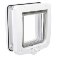 Дверцята Trixie 4-Way Flap Door для кішок, білий