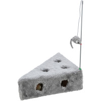 Іграшка Trixie Cats Cheese для котів, плюшева, 36×8×26 см Іграшка Trixie Cats Cheese для котів, плюшева, 36×8×26 см