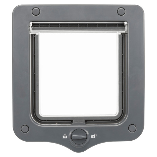 Дверцята Trixie 2-Way Flap Door для кішок і дрібних собак, сірий