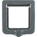 Дверцята Trixie 4-Way Flap Door для котів, пластик, безшумні, сірий, 20×22 см