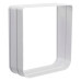 Тунель Trixie для дверцят 4-Way Flap Door, пластик, білий, 27 мм, 15.9×16.8 см