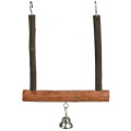Гойдалки Trixie Natural Living з дзвіночком, для птахів, 12,5х15 см