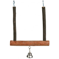 Гойдалки Trixie Natural Living з дзвіночком, для птахів, 12,5х15 см