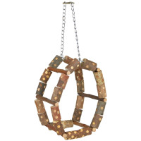 Сходи Trixie Natural Living з ланцюжком, для птахів, 11х17х11 см