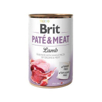Консерви Brit Paté & Meat Dog, для собак, з ягням, 400 г Консерви Brit Paté & Meat Dog, для собак, з ягням, 400 г