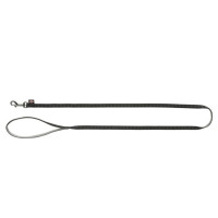 Повідець Trixie Softline Elegance Lead для собак, розмір M-L, 1 м/20 мм, чорний/графіт