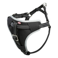 Захисна шлея в авто Trixie Dog Protect, 65-80 см, 25 мм, чорний Захисна шлея в авто Trixie Dog Protect, 65-80 см, 25 мм, чорний