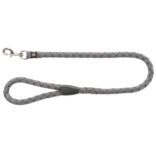 Повідець Trixie Cavo Lead для собак, плетений, круглий, розмір L-XL, 1 м/18 мм, графіт