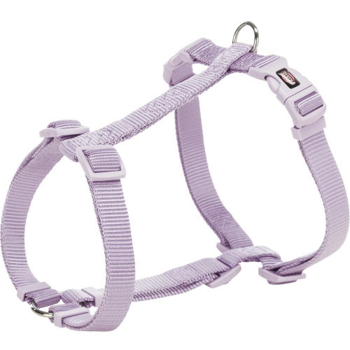 Шлея Trixie Premium H-Harness для собак, 30-44 см, 10 мм, розмір XS-S, бузковий