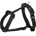 Шлея Trixie Premium H-Harness для собак, 42-60 см, 15 мм, розмір S-M, чорний