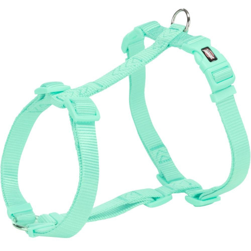 Шлея Trixie Premium H-Harness для собак, 42-60 см, 15 мм, розмір S-M, м'ятний