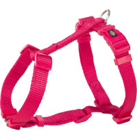 Шлея Trixie Premium H-Harness для собак, 75-120 см, 25 мм, розмір L-XL, фуксія Шлея Trixie Premium H-Harness для собак, 75-120 см, 25 мм, розмір L-XL, фуксія