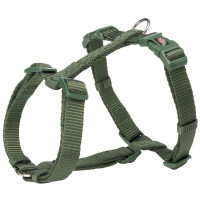 Шлея Trixie Premium H-Harness для собак, 75-120 см, 25 мм, розмір L-XL, темно-зелений