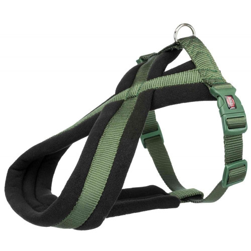 Шлея Trixie Premium Touring Harness для собак, 30-55 см, 15 мм, розмір XS-S, лісовий