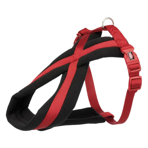 Шлея Trixie Premium Touring Harness для собак, 40-70 см, 20 мм, розмір S-M, червоний