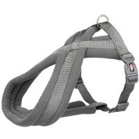 Шлея Trixie Premium Touring Harness для собак, 70-110 см, 25 мм, розмір L-XL, графіт