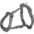 Шлея Trixie Premium H-Harness для собак, 20-32 см, 10 мм, розмір XXS-XS, графіт