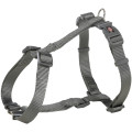 Шлея Trixie Premium H-Harness для собак, 60-87 см, 25 мм, розмір L, графіт