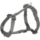 Шлея Trixie Premium H-Harness для собак, 60-87 см, 25 мм, розмір L, графіт