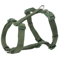 Шлея Trixie Premium H-Harness для собак, 60-87 см, 25 мм, розмір L, темно-зелений