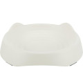 Миска в формі котячої голови Trixie, для кішок, меламін, 0.25 л, 17 см, білий